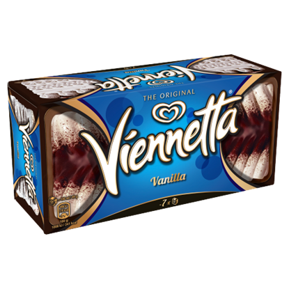 Viennetta vanília jégkrém kakaós bevonó rétegekkel 650 ml