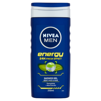 NIVEA MEN Energy tusfürdő 250 ml
