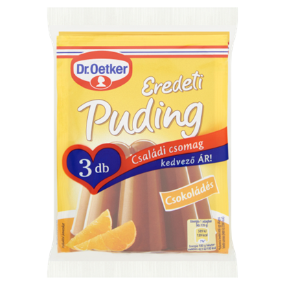 Dr. Oetker Eredeti Puding csokoládés pudingpor 3 x 49 g