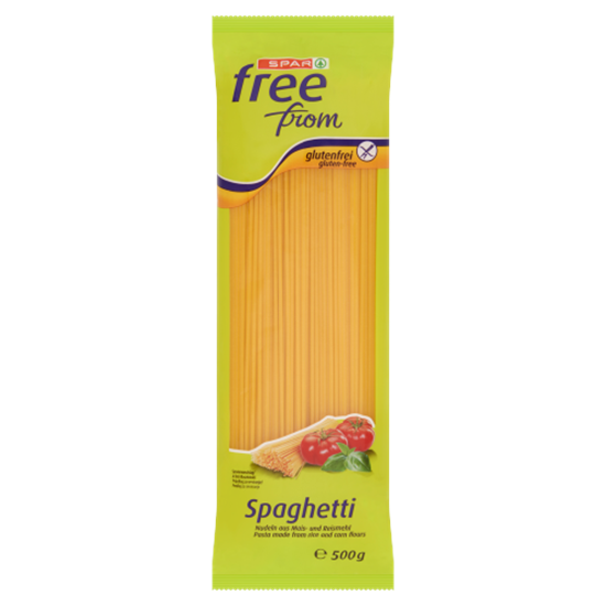 SPAR free from spagetti gluténmentes száraztészta 500 g