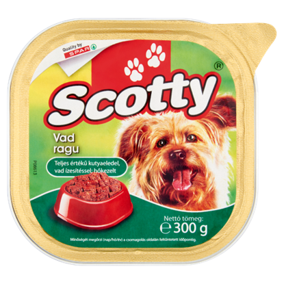 Scotty vad ragu teljes értékű kutyaeledel 300 g