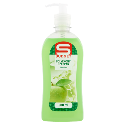 S-Budget Zöldalma folyékony szappan 500 ml