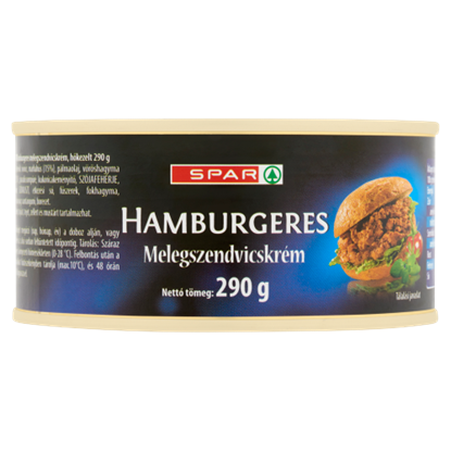 SPAR hamburgeres melegszendvicskrém 290 g