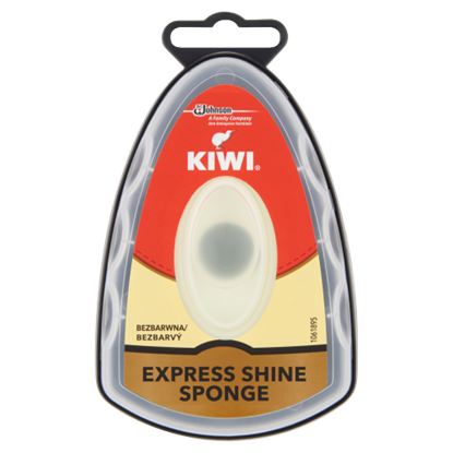 Kiwi Express Shine színtelen gyorsfényező szivacs bőrcipőkre 7 ml