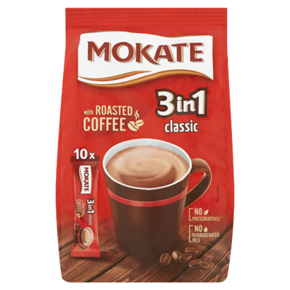 Mokate 3in1 Classic azonnal oldódó kávéspecialitás 10 db 170 g