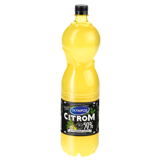 Olympos citrom ízesítő 50% citromlé tartalommal 1,5 l