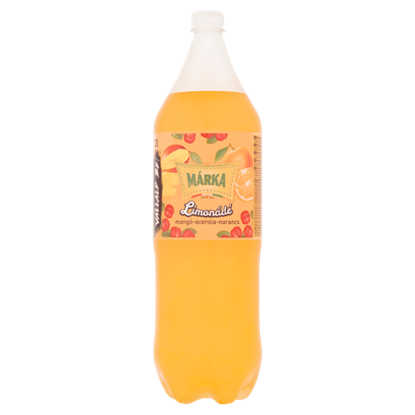 Márka Limonádé mangó-acerola-narancs ízű szénsavas üdítőital cukorral és édesítőszerekkel 2 l
