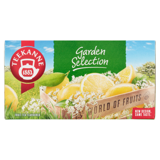 Teekanne World of Fruits Garden Selection bodzavirág-citromízű gyümölcstea keverék 20 filter 45 g