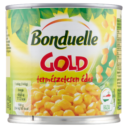 Bonduelle Gold morzsolt csemegekukorica 340 g