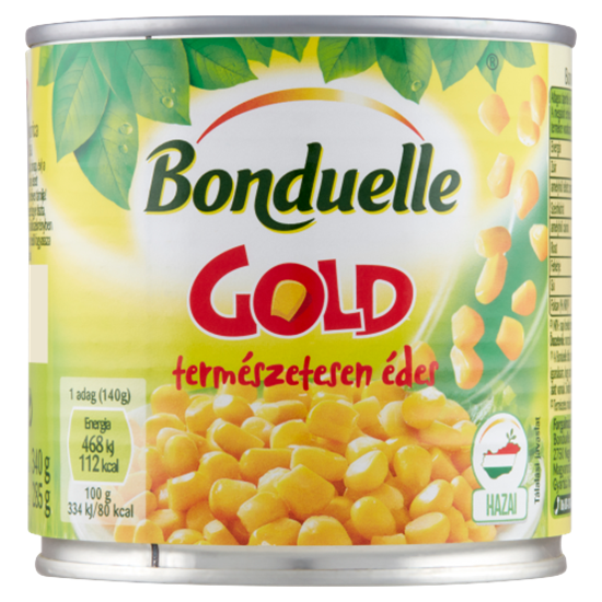 Bonduelle Gold morzsolt csemegekukorica 340 g