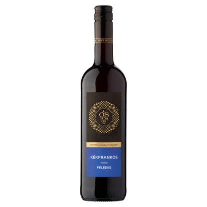 Ostorosbor Felső-Magyarországi Kékfrankos félédes vörösbor 12% 750 ml