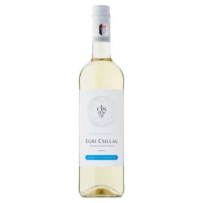 Ostorosbor Egri Csillag száraz fehérbor 12,5% 750 ml