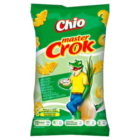 Chio Master Crok hagymás-tejfölös kukoricasnack 40 g