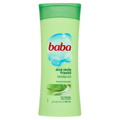 Baba aloe verás frissítő testápoló 400 ml