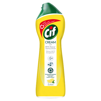 Cif Cream Lemon súrolókrém mikrokristályokkal 250 ml