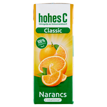 Hohes C Classic 100% narancslé 0,2 l
