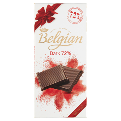 Belgian 72% étcsokoládé 100g