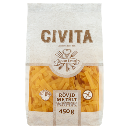 Civita gluténmen.rövid metélt