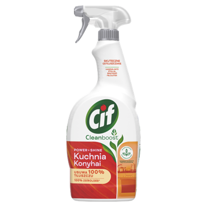 Cif Power & Shine konyhai zsíroldó spray 750 ml