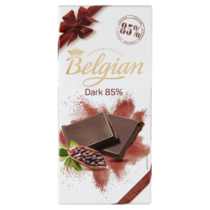 Belgian 85% étcsokoládé 100g