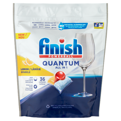 Finish Quantum citrom illatú mosogatógép-tabletta 36 db