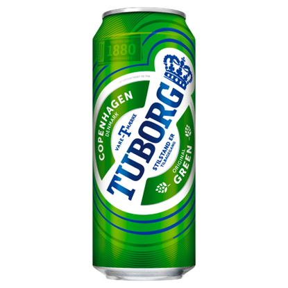 Tuborg világos sör 4,6% 0,5 l