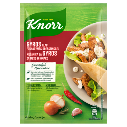 Knorr Fix gyros alap fokhagymás dresszinggel 40 g