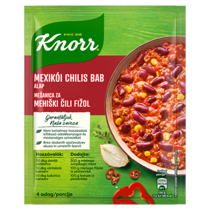 Knorr Fix mexikói chilis bab alap 50 g