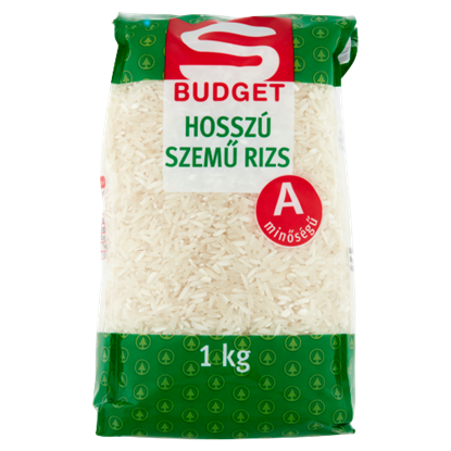 S-Budget "A" minőségű rizs 1 kg