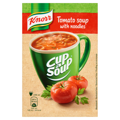 Knorr Cup a Soup paradicsomleves tésztával 19 g