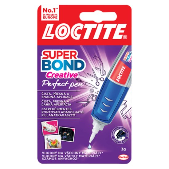 Loctite Super Bond Creative Perfect Pen pillanatragasztó 3 g
