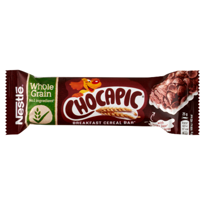 Nestlé Chocapic csokiízű gabonapehely-szelet tejbevonó talppal 25 g