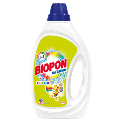 Biopon Takarékos Color folyékony mosószer 20 mosás 1 l