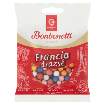 Bonbonetti Franciadrazsé kakaós cukordrazsé 70 g