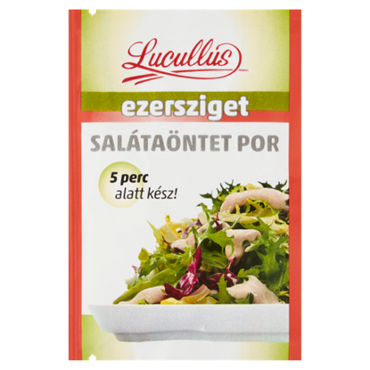 Lucullus Perfecto ezersziget salátaöntet por 12 g