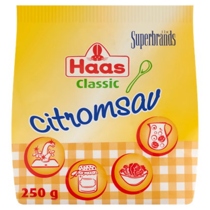 Haas Classic citromsav étkezési célra 250 g