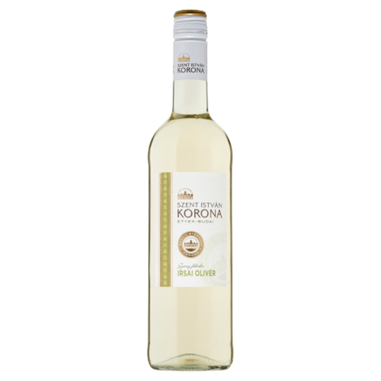 Szent István Korona Etyek-Budai Irsai Olivér száraz fehérbor 0,75 l