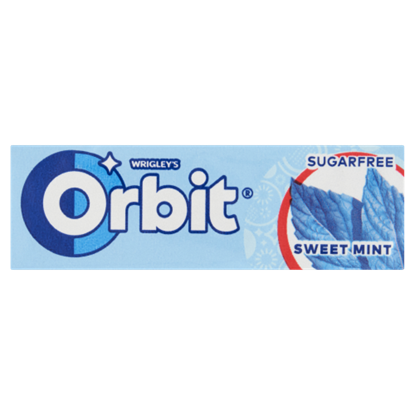 Orbit Sweetmint mentaízű cukormentes rágógumi édesítőszerrel 14 g