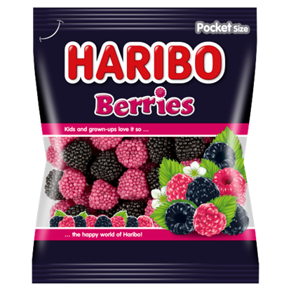 Haribo berries 100g