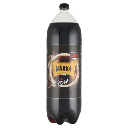 Márka Zero cola ízű energiamentes szénsavas üdítőital édesítőszerekkel 2,5 l