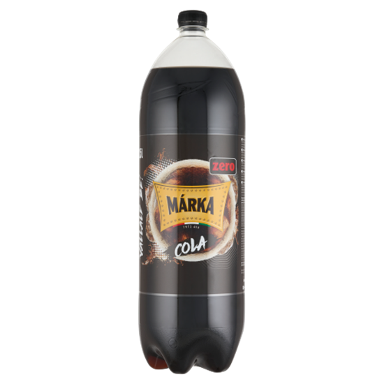 Márka Zero cola ízű energiamentes szénsavas üdítőital édesítőszerekkel 2,5 l