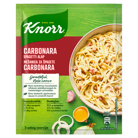Knorr carbonara alap 36g