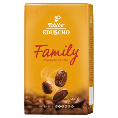 Tchibo Eduscho Family őrölt, pörkölt kávé 500 g