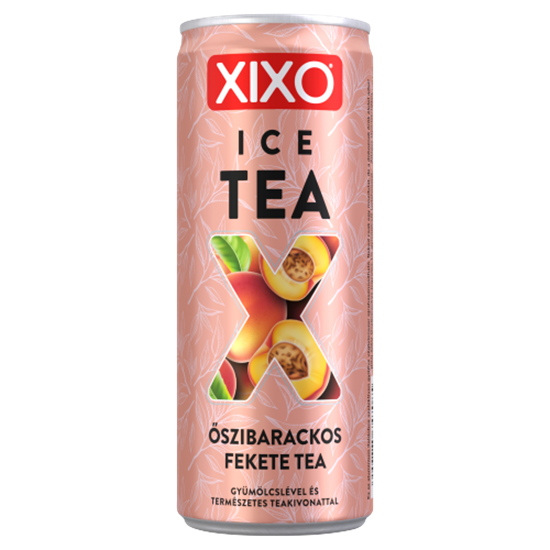 XIXO Ice Tea őszibarackos fekete tea 250 ml