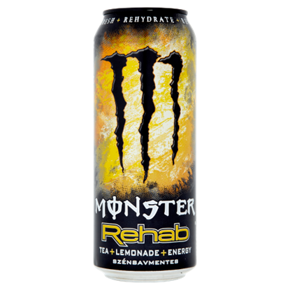 Monster Rehab Tea + Lemonade + Energy szénsavmentes hipotóniás ital koffeinnel 500 ml