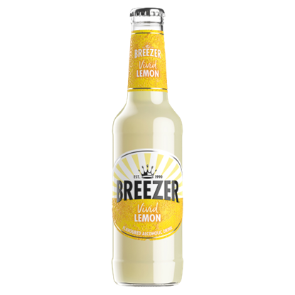 Breezer citrom ízű alkoholos ital 4% 275 ml