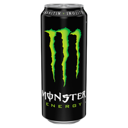 Monster Energy szénsavas ital koffeinnel, B-vitaminokkal, cukrokkal és édesítőszerekkel 500 ml