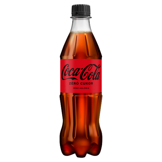 Coca-Cola Zero colaízű energiamentes szénsavas üdítőital édesítőszerekkel 500 ml