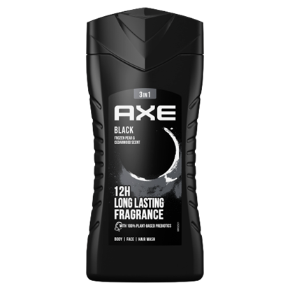 AXE Black 3 in 1 tusfürdő testre, arcra, hajra 250 ml