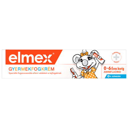elmex Kids gyermek fogkrém 6 éves korig 50 ml